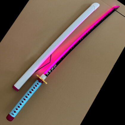 LIGHT SWORD - Mitsuri Kanroji - Love - Demon Slayer Light Up Katana - Pink LED Light