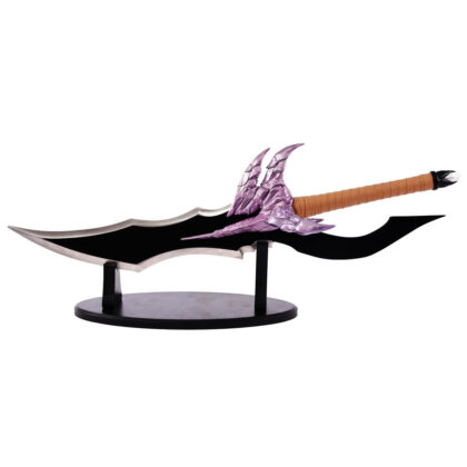 SOLO LEVELING - Metal Purple Bone Kasaka's Venom Fang dagger from Sung Jinwoo - 60cm - Steel