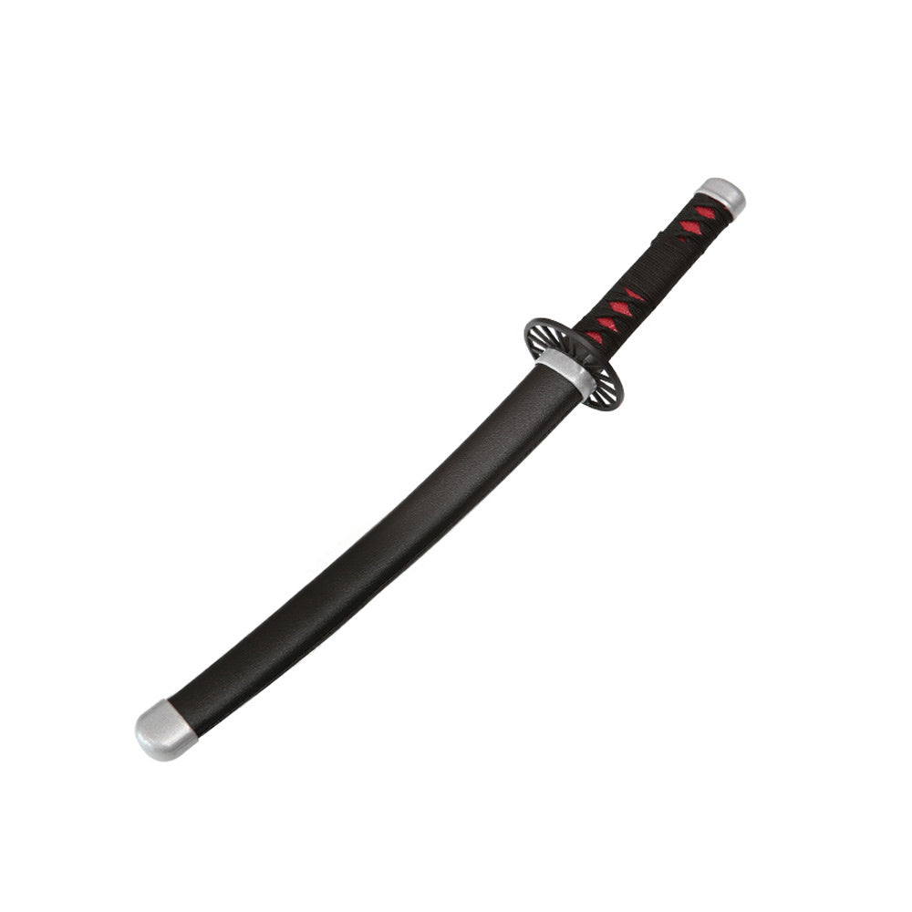 Tanto - Tanjiro Kamado Tanto sword - Black Nichirin - Metal Demon Slayer Mini Katana - 45 cm - Image 2
