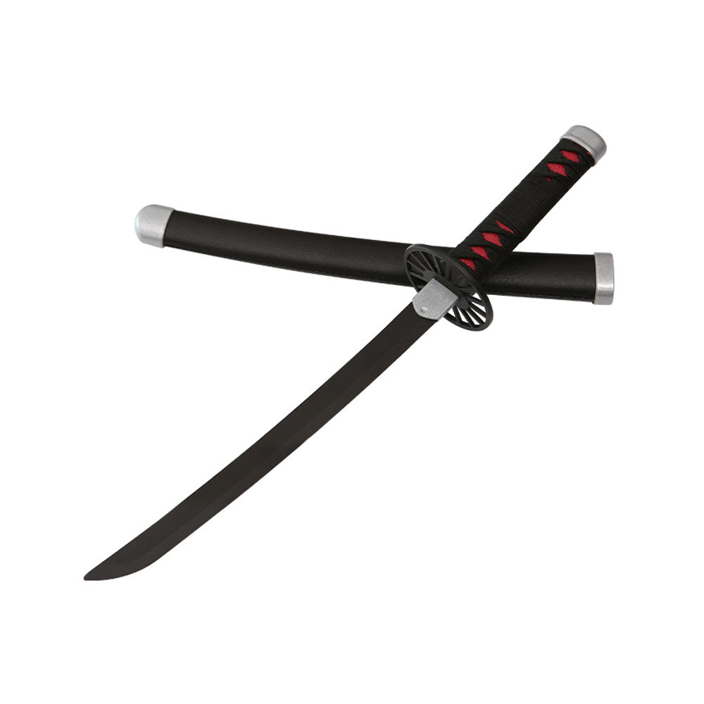 Tanto - Tanjiro Kamado Tanto sword - Black Nichirin - Metal Demon Slayer Mini Katana - 45 cm - Image 4