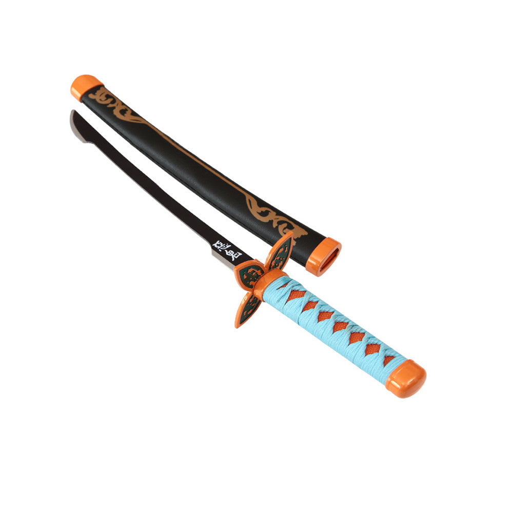 Tanto - Shinobu KochoTanto sword - Lavender Nichirin - Metal Demon Slayer Mini Katana - 45 cm - Image 3