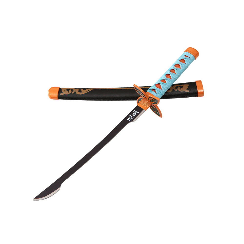 Tanto - Shinobu KochoTanto sword - Lavender Nichirin - Metal Demon Slayer Mini Katana - 45 cm - Image 4