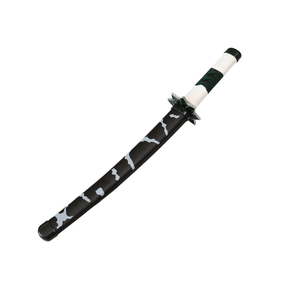 Tanto - Sanemi ShinazugawaTanto sword - Green Nichirin - Metal Demon Slayer Mini Katana - 45 cm - Image 2