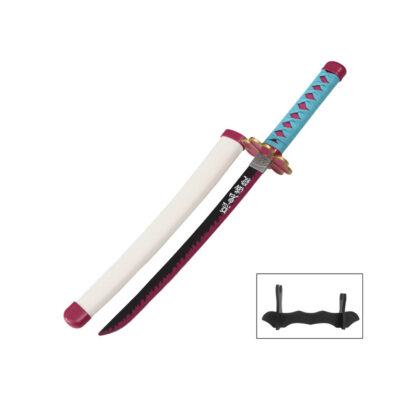 Tanto - Mitsuri Kanroji Tanto sword - Love Pink Nichirin - Metal Demon Slayer Mini Katana - 45